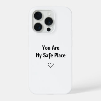 Jij Bent Mijn Veilige Plek Hoesje iPhone 15 Pro Case