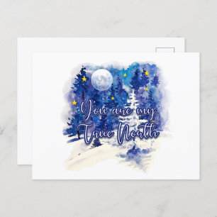 Jij bent mijn ware noorden briefkaart