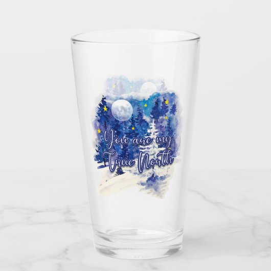 Jij bent mijn ware noorden glas (Achterkant)