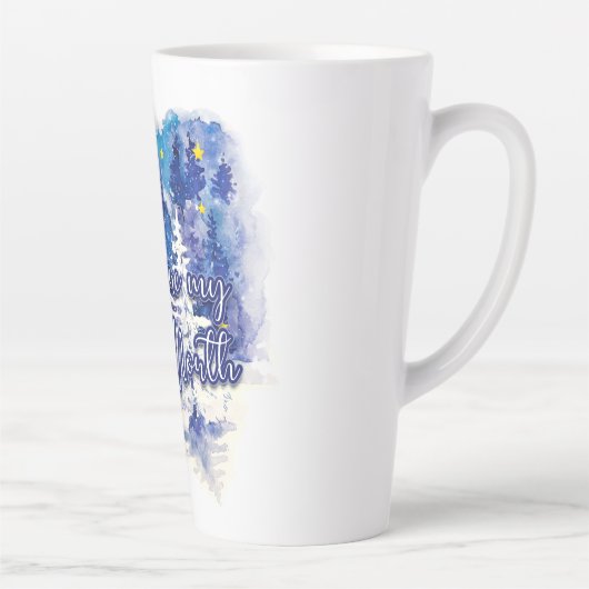 Jij bent mijn ware noorden latte mok (Rechts)