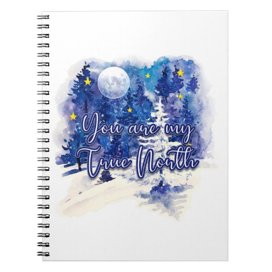 Jij bent mijn ware noorden notitieboek (Voorkant)