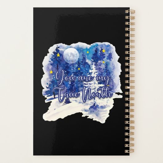 Jij bent mijn ware noorden planner (Achterkant)