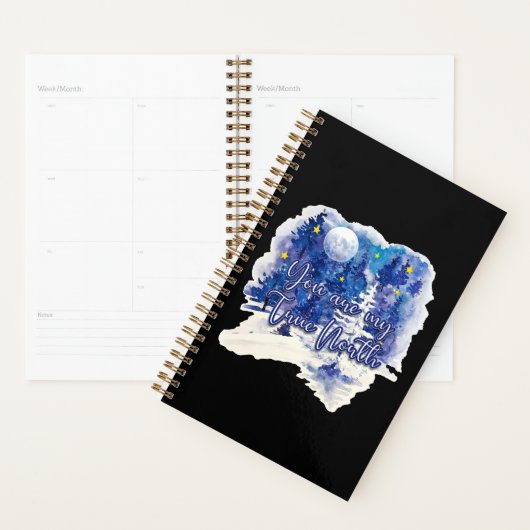 Jij bent mijn ware noorden planner (Display)