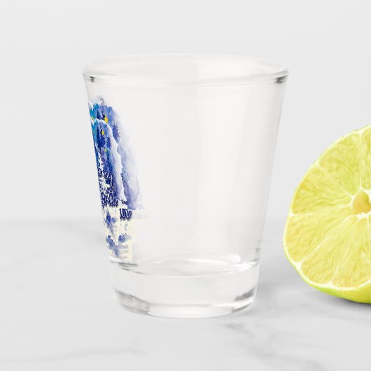 Jij bent mijn ware noorden shot glas (Rechts)