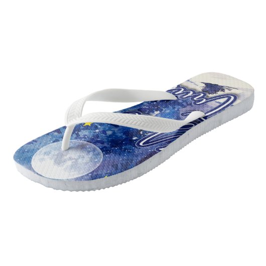 Jij bent mijn ware noorden teenslippers (Schuin)