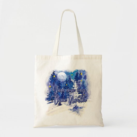 Jij bent mijn ware noorden tote bag (Voorkant)
