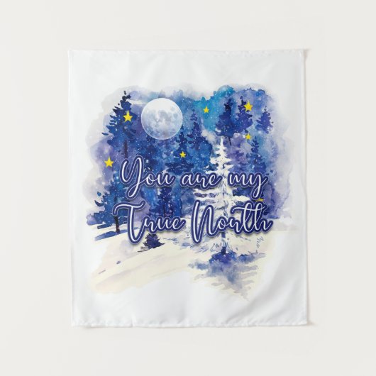 Jij bent mijn ware noorden wandkleed (Voorkant)