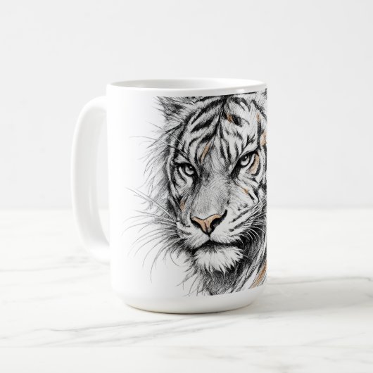 Jij Bent Mijn Wilde Tijger Koffiemok (Voorkant links)