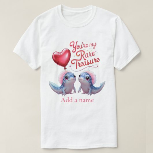 Jij bent mijn zeldzame schat t-shirt (Design voorkant)