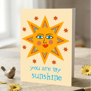 Jij bent mijn Zon Zonnige Zon MAATWERK Kaart