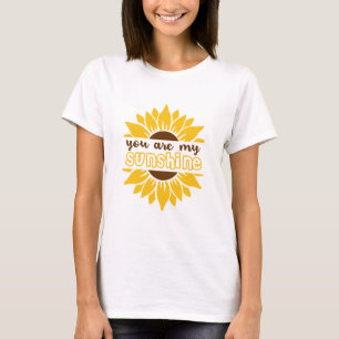 Jij bent mijn zonnebloem kunst t-shirt