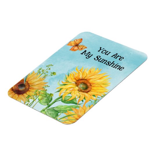 JIJ BENT MIJN ZONNEBLOEMMAGNEET MAGNEET (Linkerzijde)