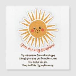 Jij bent mijn zonneschijn