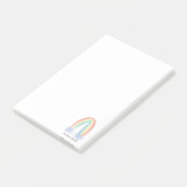 Jij bent mijn zonneschijn aquarel geschilderde reg post-it® notes (Schuin)