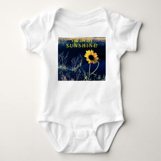 Jij Bent Mijn Zonneschijn Baby! Romper (Voorkant)