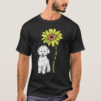 Jij Bent Mijn Zonneschijn Bichon Frise Zonnebloem  T-shirt