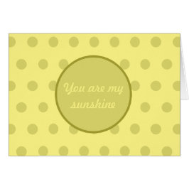 Jij bent mijn zonneschijn Blank Kaarten (Butter Ye