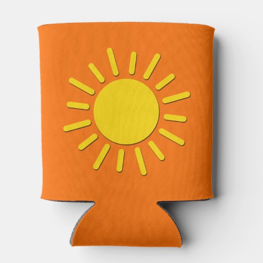 Jij bent mijn zonneschijn blikjeskoeler (Achterkant)