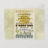 Jij bent mijn zonneschijn briefkaart (Voorkant)