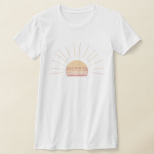Jij Bent Mijn Zonneschijn Dames Grafische T-Shirt