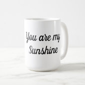 Jij bent mijn zonneschijn foto koffiemok (Voorkant rechts)
