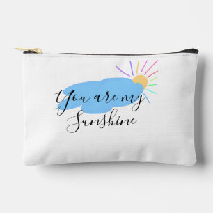 jij bent mijn zonneschijn gele oranje zonnestralen etui