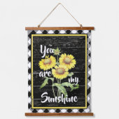 Jij bent mijn zonneschijn hangend wandkleed (Voorkant)