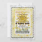 Jij bent mijn zonneschijn. kaart (Achterkant)