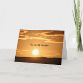 Jij bent mijn Zonneschijn Kaart (Voorkant)