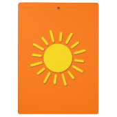 Jij bent mijn zonneschijn klembord (Achterkant)