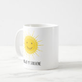 Jij bent mijn zonneschijn koffiemok (Voorkant links)