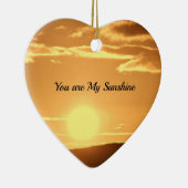 Jij bent mijn Zonneschijn - Landschap met Rijzende Keramisch Ornament (Rechts)