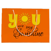 Jij bent mijn zonneschijn large cadeautasje (Achterkant)