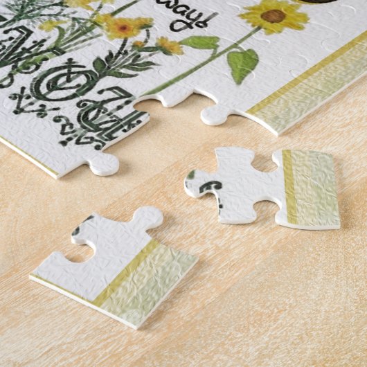 Jij bent mijn zonneschijn legpuzzel (Zijkant)