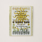 Jij bent mijn zonneschijn legpuzzel (Verticaal)