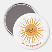 Jij bent mijn zonneschijn magneet (Voorkant / Achterkant)