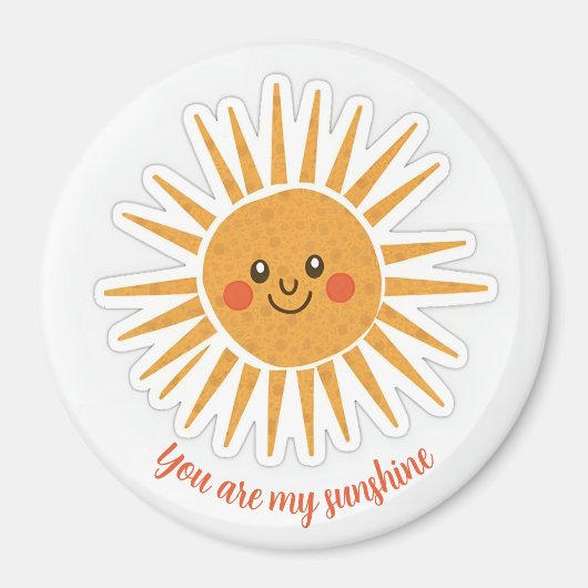 Jij bent mijn zonneschijn magneet (Voorkant)