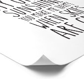 Jij bent mijn zonneschijn... mijn enige zonneschij poster (Hoek)