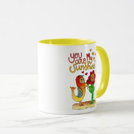Jij bent mijn zonneschijn mok (Voorkant rechts)