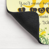 Jij bent mijn zonneschijn... muismat (Hoek)