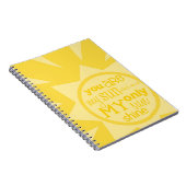 "jij bent mijn zonneschijn" notitieboek (Rechterzijde)