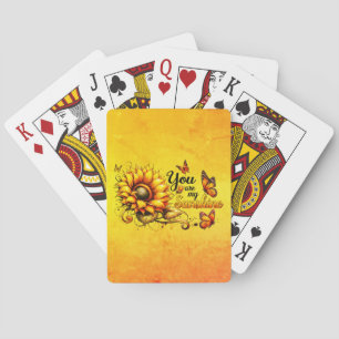 Jij bent mijn zonneschijn pokerkaarten