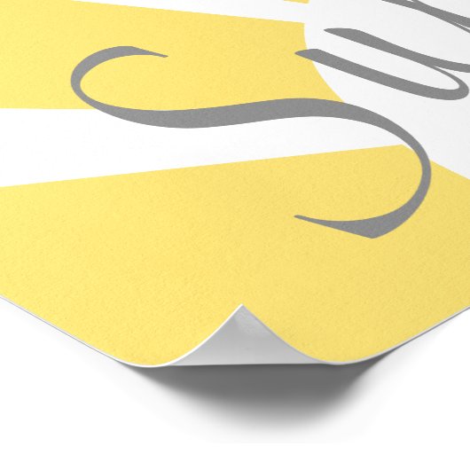 Jij bent mijn zonneschijn poster (Hoek)