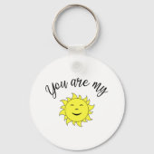 Jij bent mijn zonneschijn sleutelhanger (Voorkant)