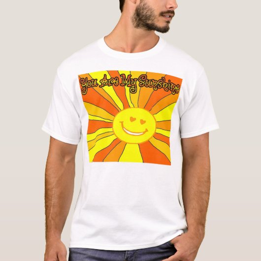 Jij bent mijn zonneschijn t-shirt (Voorkant)
