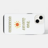 Jij bent mijn zonneschijn telefoonhoesje iPhone hoesje (Achterkant horizontaal)