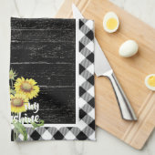 Jij bent mijn zonneschijn theedoek (Quarter Fold)