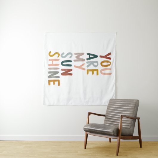 jij bent mijn zonneschijn wandkleed (In Situ (horizontaal))