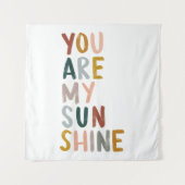 jij bent mijn zonneschijn wandkleed (Voorkant)