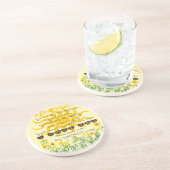 Jij bent mijn zonneschijn... zandsteen onderzetter (Zijkant)